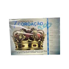 Cartela Destacável 7 Domingos da Coroação - Papel Cartão 14x20cm