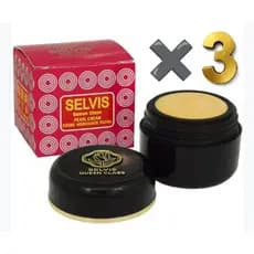 3 ( TRÊS ) UNIDADES DE SELVIS PEARL CREAM COM EFEITO DE BASE CORRETIVA