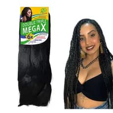 Jumbo Jumbão P/ Tranças Box Braid MEGAX/ SUPERX/ HIPERX 400g Fibra Especial