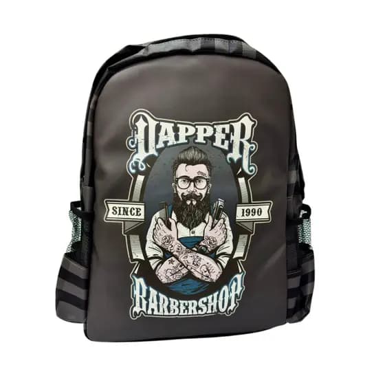 Mochila Organizadora Dapper P/ Materiais Acessórios Barbeiro
