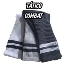 Meias Cano Alto Unissex Esportivas Academia Treino Kit Meia 1 a 3 Pares