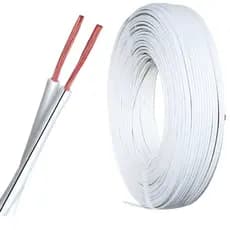 Cabo Paralelo 2x18 0,75mm Branco 100 Metros Fio Duplo Elétrico Frete Grátis