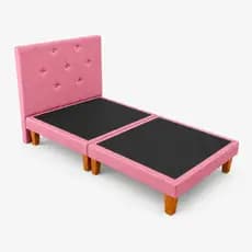 Cama Base Box Infantil Juvenil Tamanho 150x70 Cm Madeira Reforçada