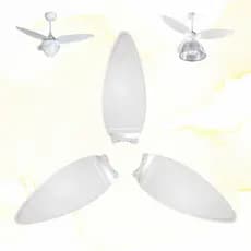 Kit 3 Pas Ventilador Ventisol Aires Prisma Helice Conjunto - Original
