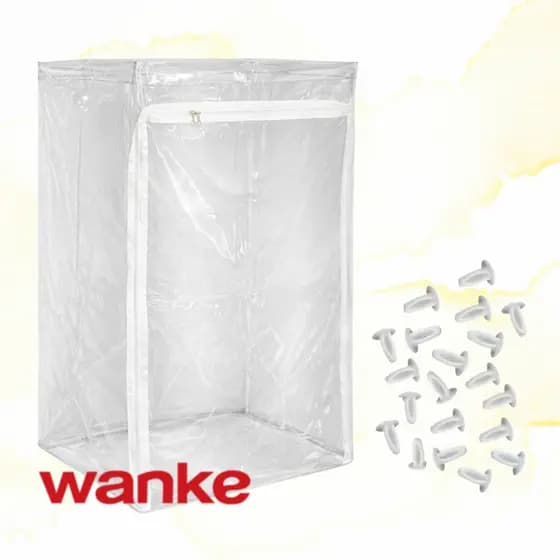 Saco para Secadora Luana Wanke + 20 Clips - Câmara C/ Clips em Plástico PVC