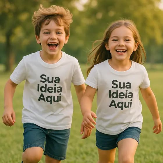 Camiseta Infantil Personalizada
