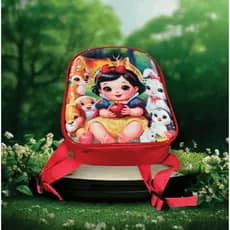 Mochila Infantil KIT COM 10 Aniversário Lembrancinha Decoração Festa Branca de Neve