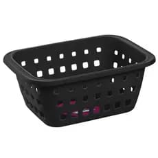 CESTO PLÁSTICO P 1,4L PRETO