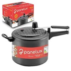 Panela de Pressão Panelux 4,5 Litros Antiaderente Teflon Magnific Preta OU POLIDA de 4.5 Litros