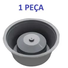 Adaptador para Ralo DEPLASTI 10 x 10 Antiodor Elimina Mau Cheiro Banheiro Ralo Esgoto Encanamento
