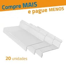 Expositor de Calçados para Painel Canaletado - 20 unidades