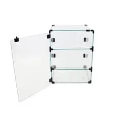 Expositor de Vidro com Porta para Balcão 30Px30Lx40A