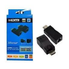 Extensor HDTV HDMI entrada RJ-45 Cabo De Rede 6A