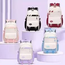 Mochila Escolar De Grande Capacidade Para Estudante Feminina Masculina Unissex lmpermeável