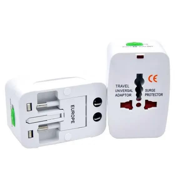 Adaptador Tomada Universal Internacional Europa Ásia