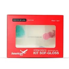 KIT DISCO SOF GLOSS DPW0400 C/40 AMERICAN BURRS