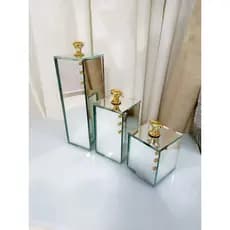 kit lavabo luxo  3 peças Trio organizador para banheiro