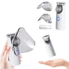 Nebulizador Ultrassônico Portátil Inalador de Baixo Ruído para Crianças, Idosos, Adultos, inalador portatil