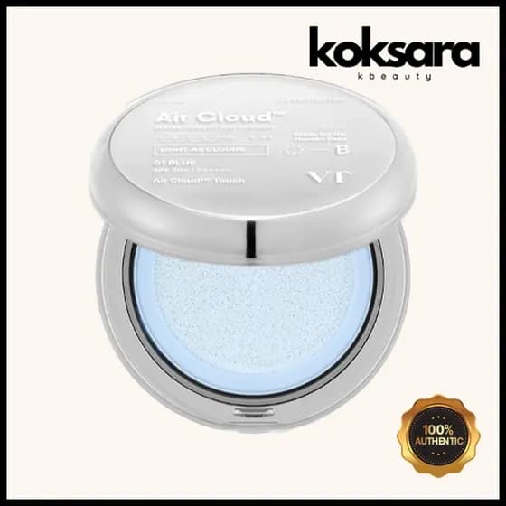 VT Cosmetics Air Cloud Water Powder Sun Cushion 01 Blue 12g