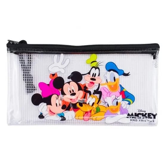 ESTOJO NECESSAIRE 21X11CM PVC - TURMA DO MICKEY