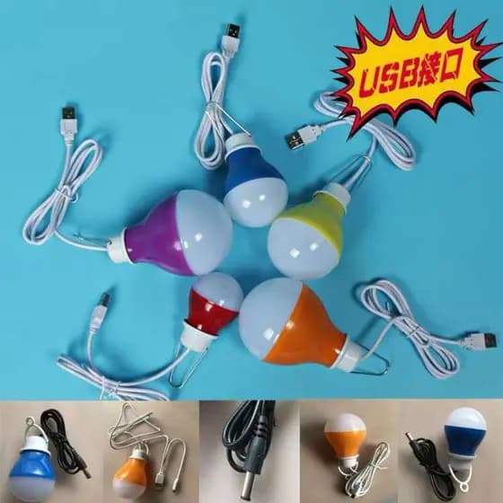 Lâmpada tesouro de carregamento Usb barraca de acampamento, mercado noturno, pequena luz noturna, lâmpada de baixa p
