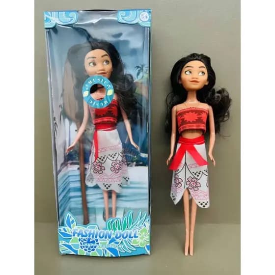 Boneca Moana 30Cm Musical Pronta Entrega Promoção