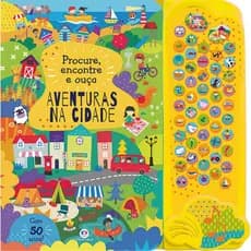 Livro Sonoro Procure, Encontre e Ouça Aventuras na cidade