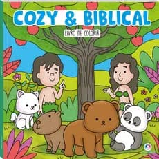 Livro Comfy & cozy books Cozy and Biblical - Livro de Colorir