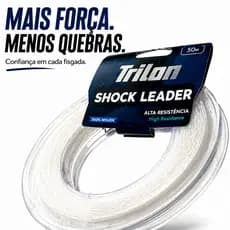 Linha Trilon Shock Leader 50m Nylon Mazzaferro - Varias Medidas