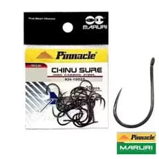 Anzol Chinu Sure sem Fisga Pinnacle Cartela 20 und - Vários Tamanhos Sem Farpa Maruri