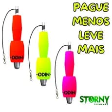 Boia Torpedo Pino Arremesso 20g 11cm Odin Storny Rolha Unica Pesqueiro Pesca