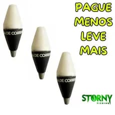 Boia de Correr Torpedo 26g Storny Pesca de Arremesso Pesqueiro
