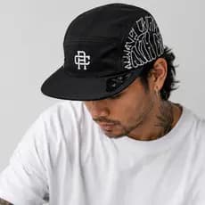 Boné Aba Reta Five Panel Draw Preto Skate Street Unissex Anth Co Original  - Envio Imediato