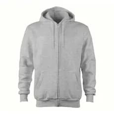 Moletom de Ziper, Feminino e Masculino Confortavel