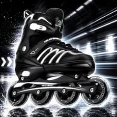 Patins Semi Profissional Adulto / Infantil Inline Abec7 Numeração 33 Até 44 + Bolsa! Lançamento