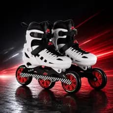Patins Roller Profissional Inline 3 Rodas - Rodas 100mm | Tamanho Regulavel 37 até 44 | Suporta até 120kg + Bolsa
