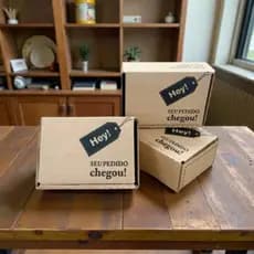 Kit 50 Caixas Papelão Embalagem Ecommerce Correios Sedex Transporte