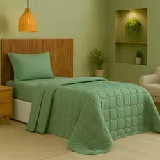 Cobre Leito 100% Algodão Premium Solteiro Casal Queen King Dupla Face