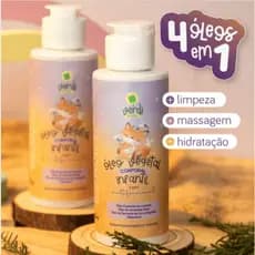 Óleo Vegetal Hidratante Corporal Infantil Verdi Natural 100% Natural com Óleos Essenciais