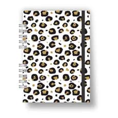 Caderno Sketchbook - Caderno Oncinha, Onça Personalizado, Com nome