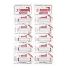 Kit 100 Elastic Elastano Linha Elástica Amarrar Isca Pesca