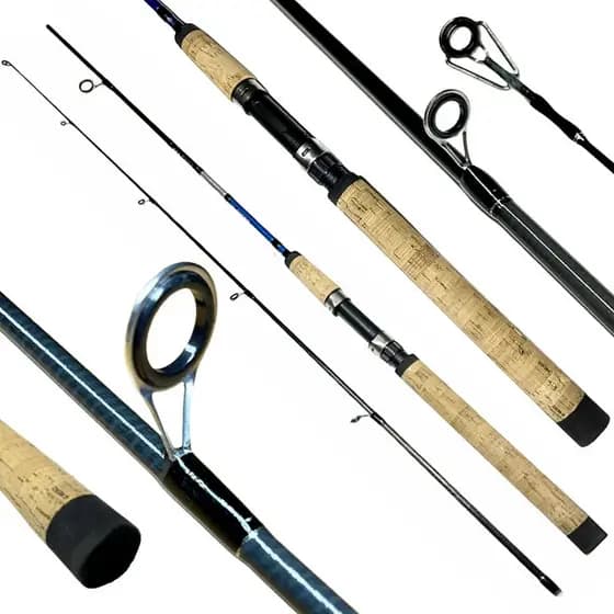 Vara Molinete Premium Carbono 6'0 (1,80m) 17-35lbs 2 Partes