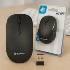 Mouse Sem Fio Hoopson MS-037W Wireless 1600 DPI USB 2.4GHz Alcance 10m