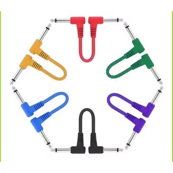 Cabo Para Pedal Pedaleira Guitarra 13 cm YouYan P10 (Unidade) Melhor Preço