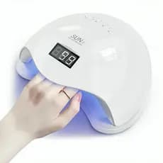 Cabine De Unha Uv Sun X Led Uv Secadora Forte Unha Gel 48W Branco Bivolt 110V-220V