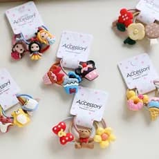 3 Pcs Bonito Dos Desenhos Crianças Faixas De Cabelo Elásticos Crianças Meninas Acessórios Cocar