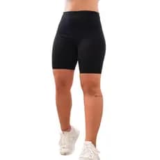 Short Suplex Básico Liso Academia Leg Fitness Legging Feminino Meia Coxa