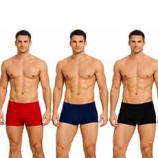 Kit 3 Sunga Boxer - Moda Praia - Sunga Masculina - Moda praia - Sunga masculina - Sungas