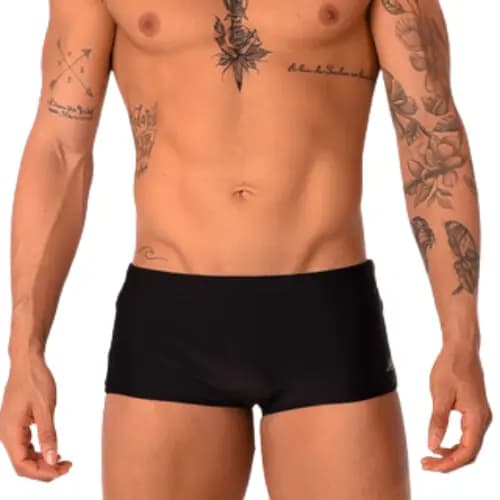 Sunga Boxer Masculina Poliamida Com Forro Praia Piscina Natação Cordão de Regulagem Tecido Premium Verão