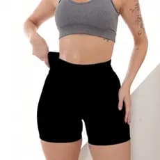shorts legging curto tecido suplex